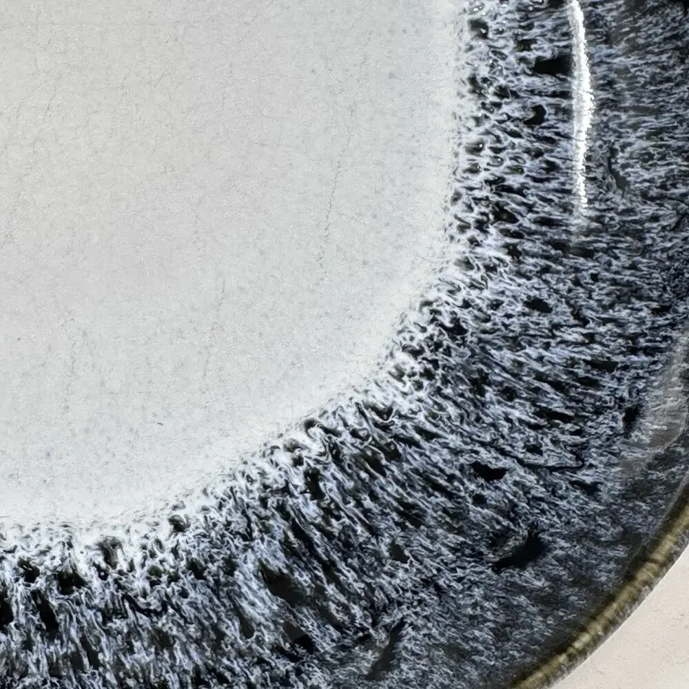 West Elm Reactive Glaze 2 pc. Pasta Bowl Set Blue, Black, White Brown